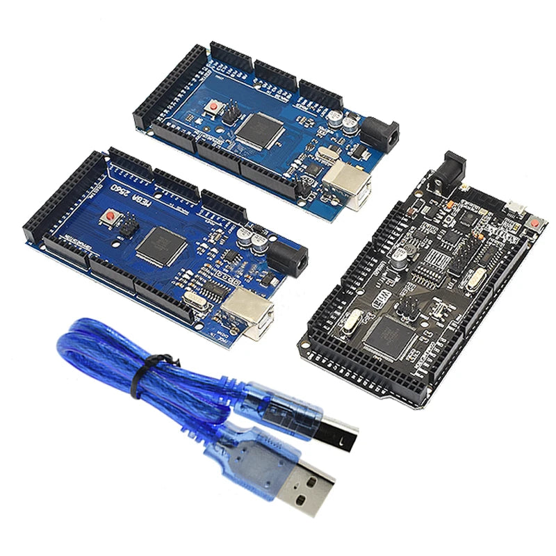 Placa de Desenvolvimento Arduino Mega2560 ATMEGA16U2 / Pro Mini MEGA 2560 com WiFi R3 ATmega2560 Chip CH340G para Arduino UNO R3 e WeMos ESP8266