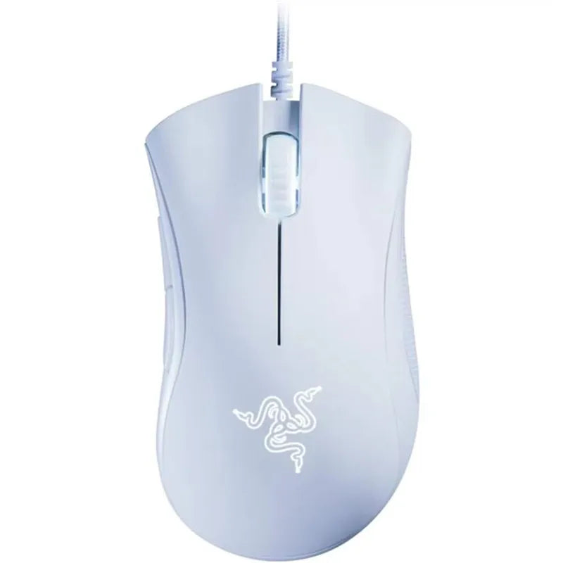 Mouse Gamer com Fio / Mouse com Fio 6400DPI 5 Botões Independentes para Laptop e PC Gamer