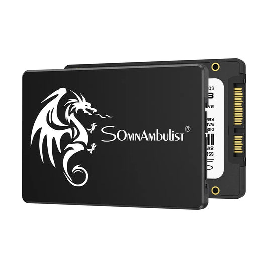 SSD SomnAmbulist 120GB 240GB 480GB 960GB 2.5" Sata3 Unidade de Estado Sólido, 128GB 256GB 512GB 1TB 2TB para PC e Laptop