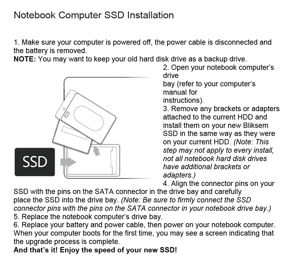 SSD SomnAmbulist 120GB 240GB 480GB 960GB 2.5" Sata3 Unidade de Estado Sólido, 128GB 256GB 512GB 1TB 2TB para PC e Laptop