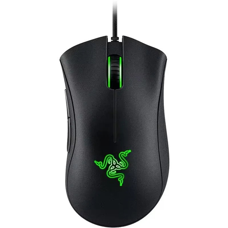 Mouse Gamer com Fio / Mouse com Fio 6400DPI 5 Botões Independentes para Laptop e PC Gamer