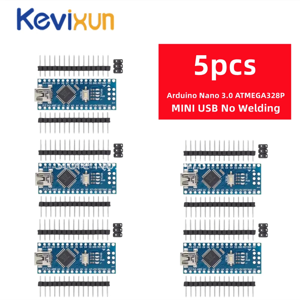 Mini / Type-C / Micro USB Nano 3.0 With the bootloader compatible Nano controller for arduino CH340 USB driver 16Mhz ATMEGA328P