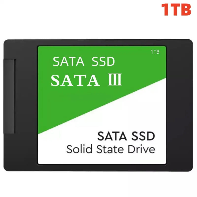 SSD Solid State Drive 1TB 500GB 256GB 2TB - Dispositivo de Armazenamento de Alta Performance para Computador