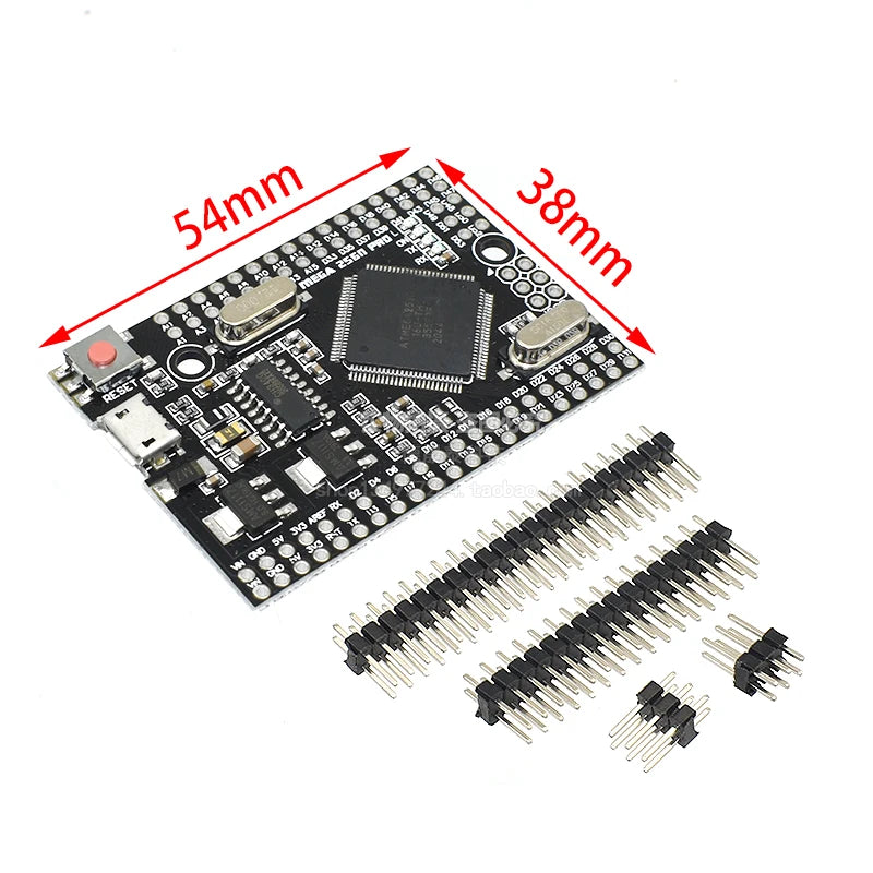 Placa de Desenvolvimento Arduino Mega2560 ATMEGA16U2 / Pro Mini MEGA 2560 com WiFi R3 ATmega2560 Chip CH340G para Arduino UNO R3 e WeMos ESP8266