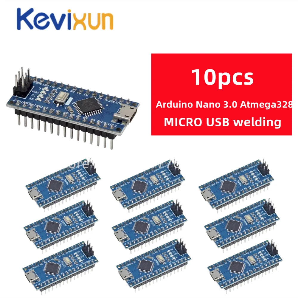 Mini / Type-C / Micro USB Nano 3.0 With the bootloader compatible Nano controller for arduino CH340 USB driver 16Mhz ATMEGA328P